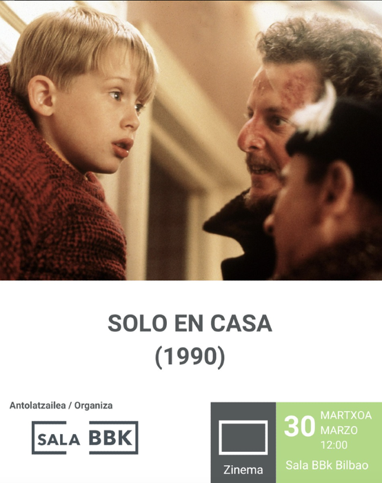 SOLO EN CASA filma BBK Aretoan