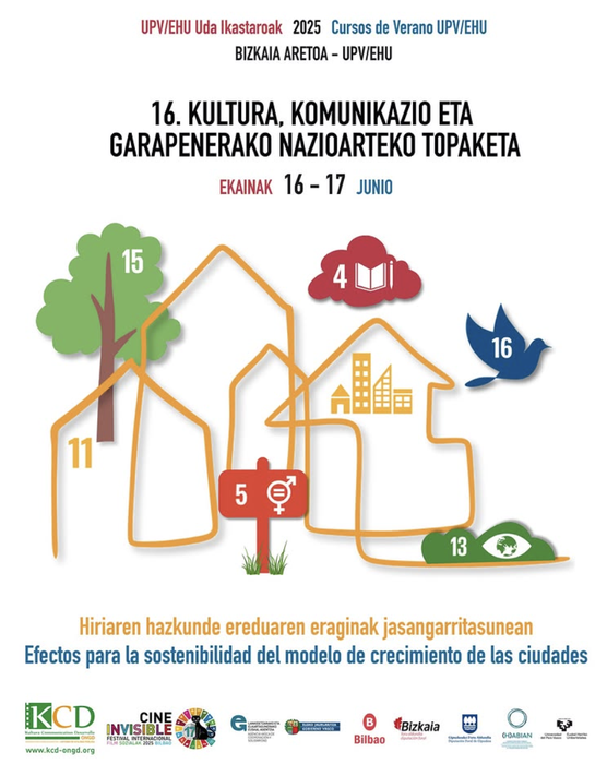 16. Kultura, Komunikazioa eta Garapenerako Nazioarteko Topaketa Bizkaia Aretoan
