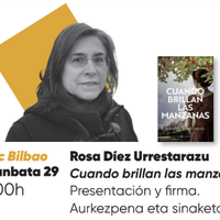 "Cuando brillan las manzanas" liburuaren aurkezpena eta sinaketa Fnacen