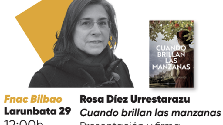 "Cuando brillan las manzanas" liburuaren aurkezpena eta sinaketa Fnacen