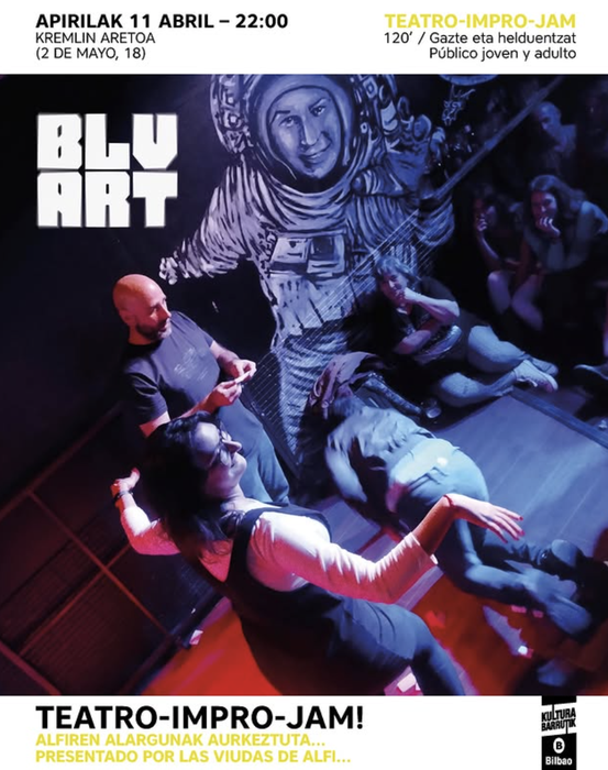 BLV-ART 2025: Teatro-Impro-Jam! Kremlin Aretoan
