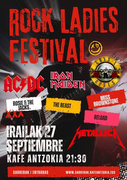 Rock Ladies Festival Kafe Antzokian