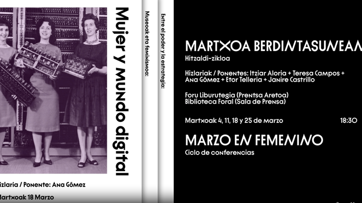 Martxoa berdintasunean: Mujer y mundo digital