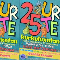 Kurkuluxetan Kultur Elkartearen 25. urteurrena Kafe Antzokian