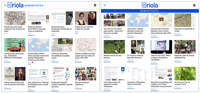 Nik jarraitu nahi dut idazten URIOLA atarian