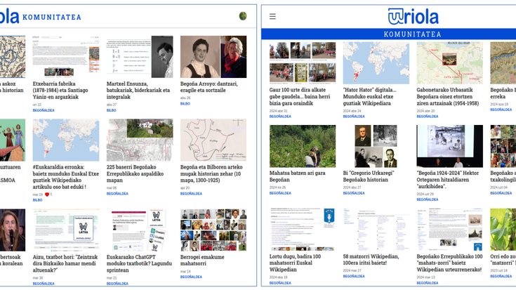 Nik jarraitu nahi dut idazten URIOLA atarian