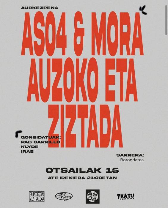 Auzoko eta Ziztada 7Katu Gaztetxean