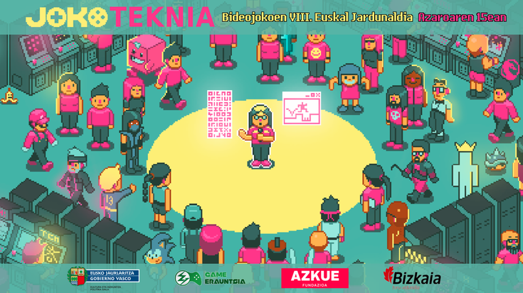 Jokoteknia Bideojokoen VIII. Euskal Jardunaldia Euskararen Etxean