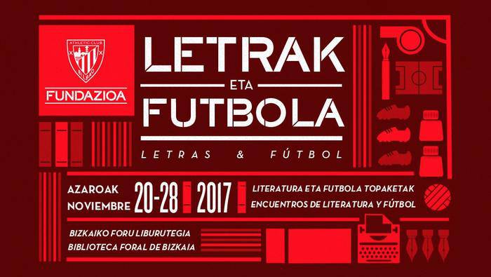 'Letrak eta Futbola' literatura topaketak Foru Liburutegian