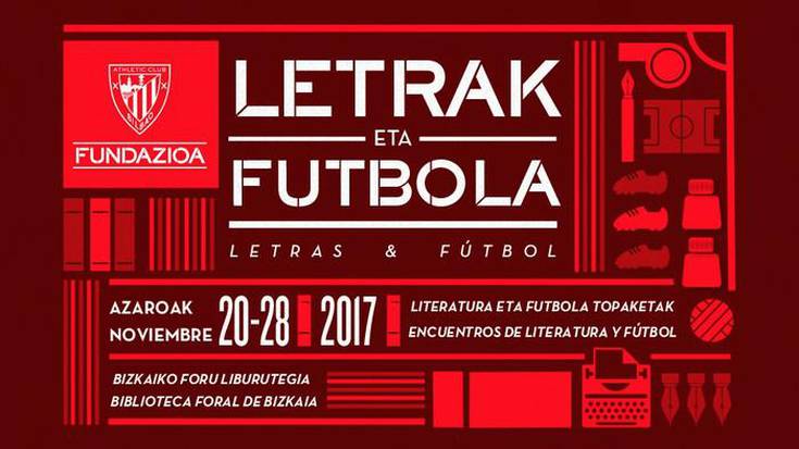 'Letrak eta Futbola' literatura topaketak Foru Liburutegian