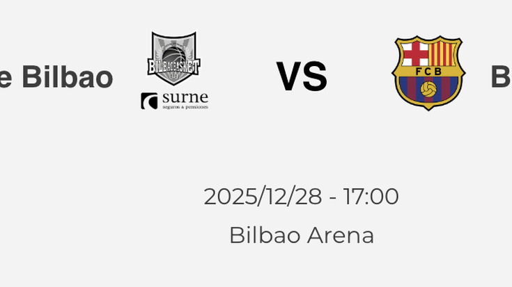 Surne Bilbao Basketen hitzordua Miribillan