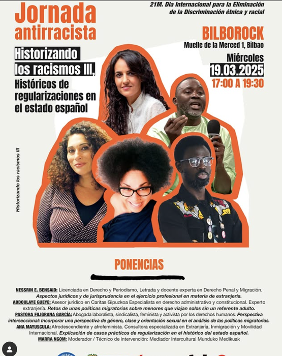 HISTORIZANDO LOS RACISMOS III jardunaldia Bilborocken