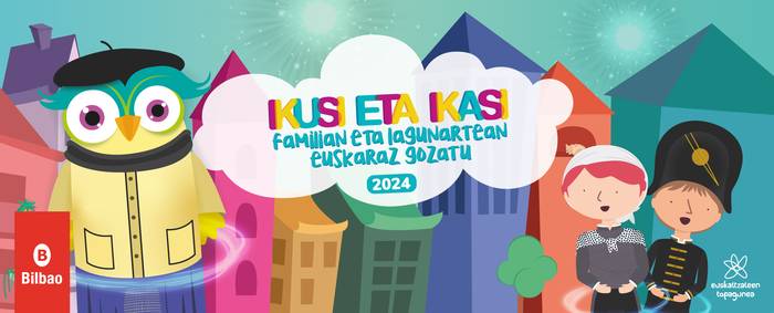 “Ikusi eta ikasi”: 60 aisialdi jarduera euskaraz familientzat