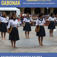 Dantza plazetan gabonetan: SALBATZAILE DANTZA TALDEA Santiago Plazan