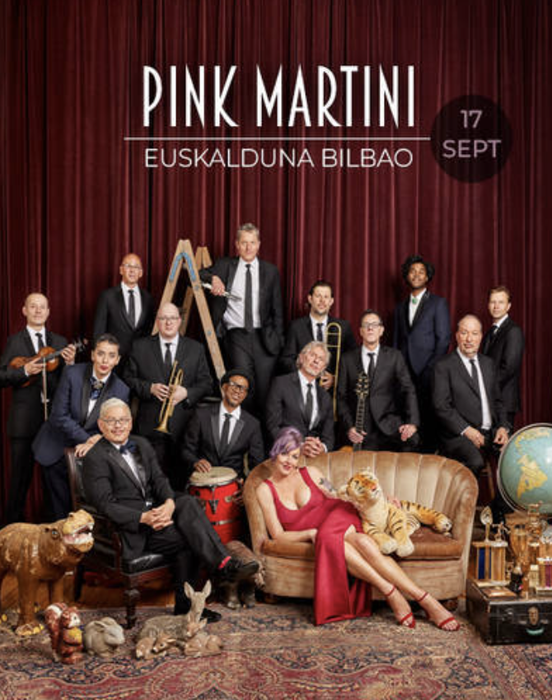 PINK MARTINI Euskalduna Jauregian