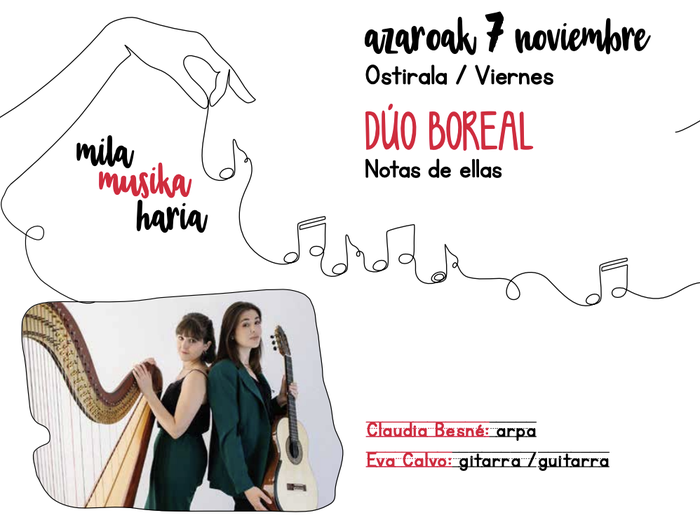 Mila Musika Haria: Notas de ellas Bertendona Institutuan