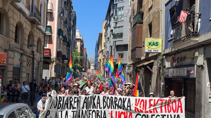 Transfobia borrokatzeko ardura koletiboa aldarrikatu dute