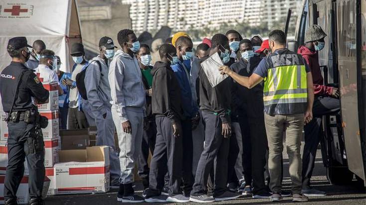 OEEk elkarretaratzea deitu du bihar Kanarietako migratzaileen egoera salatzeko