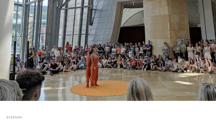 DANTZA BIDEAN dantza ikuskizuna Guggenheim Museoan