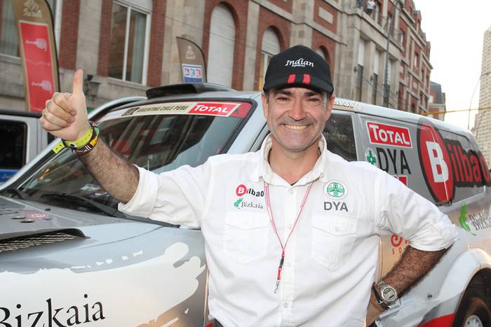 Ignacio Corcuera abenturazale bilbotarrak Dakar Rallyan parte hartuko du hirugarren aldiz