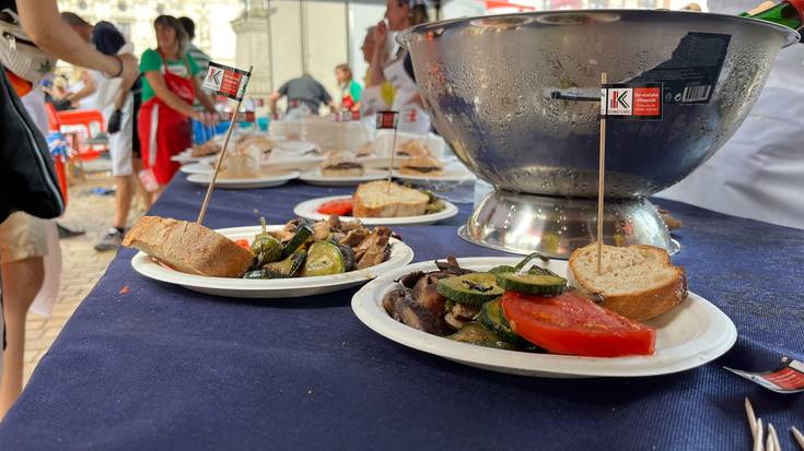 Aste Nagusiko bigarren egunak arrozak eta parrillada izan ditu protagonista