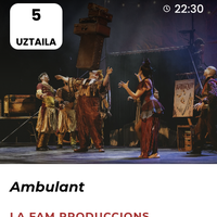 Bilboko Kalealdia 2025: AMBULANT Arriaga plazan
