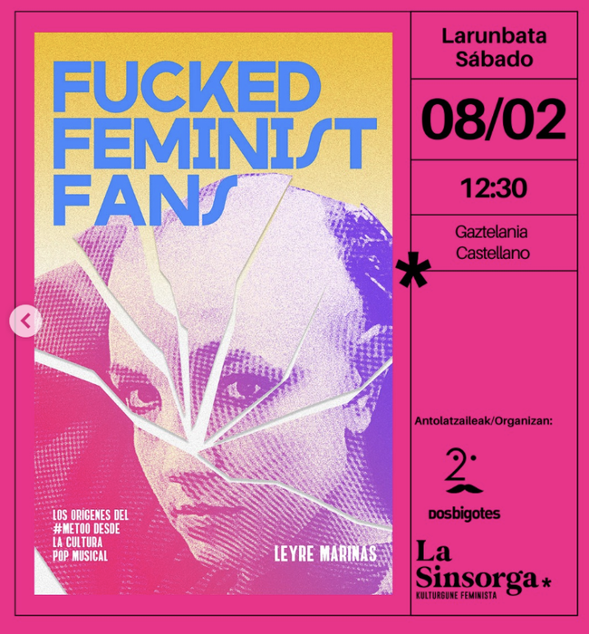 Fucked Feminist Fans liburuaren aurkezpena La Sinsorgan