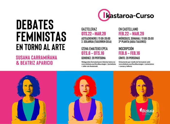 Ikastaroa: Debates feministas en torno al arte
