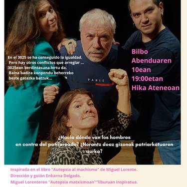 "Hombrigos con h» antzezlana Hika Ateneon