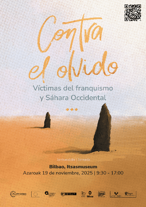 Ahanzturaren kontra: frankismoaren biktimak eta Mendebaldeko Sahara jardunaldia Itsasmuseum-en
