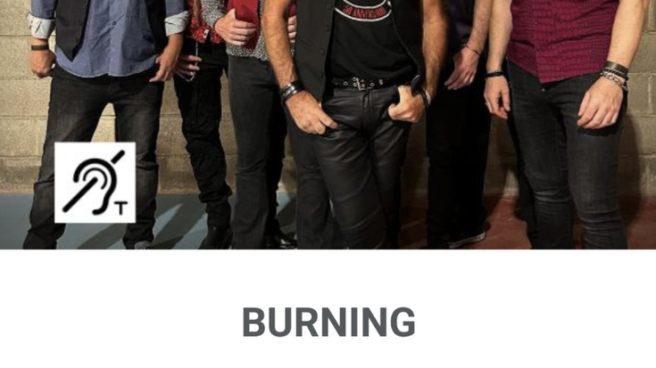 Burning taldearen kontzertua BBK Aretoan
