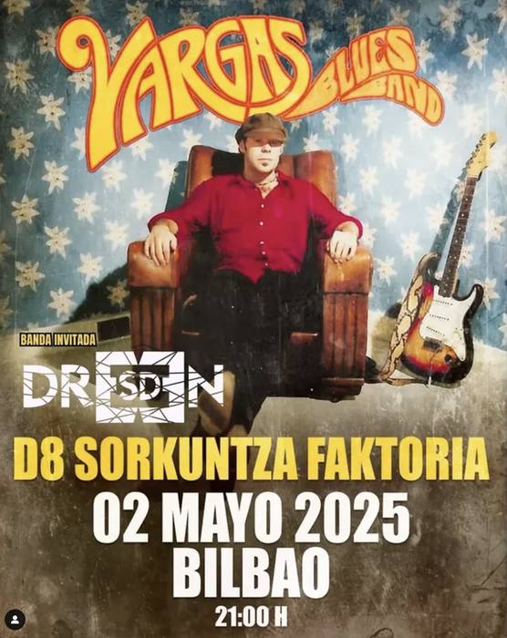 VARGAS BLUES BAND D8 Sorkuntza Faktorian