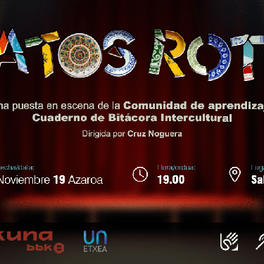 PLATOS ROTOS antzezlana BBK Aretoan