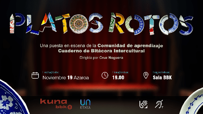 PLATOS ROTOS antzezlana BBK Aretoan