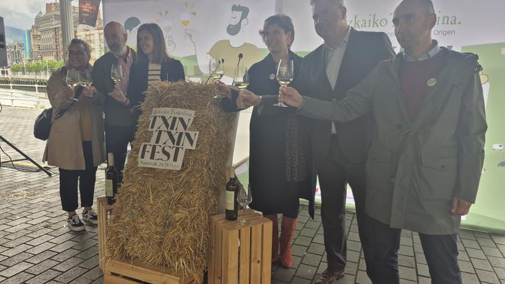 Txin Txin Fest txakolinaren festa bizia antolatu dute maiatzaren 24an eta 25ean