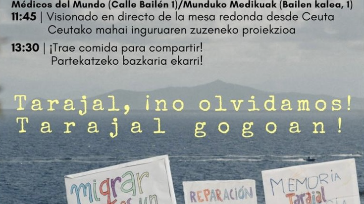 11 urte. TARAJAL, gogoan.