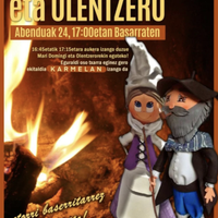 Mari Domingi eta Olentzero Santutxun🎄🎄