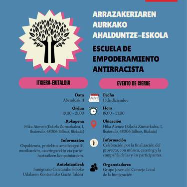 Arrazakeriaren aurkako ahalduntze-eskola Hika Ateneon