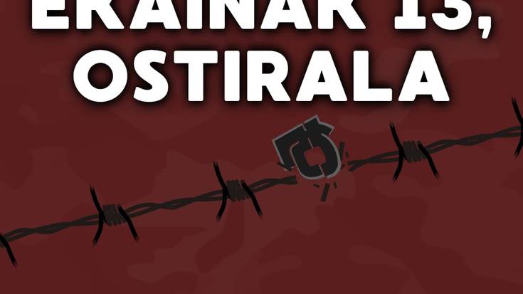 Jon kalera amnisita osoa! manifestazioa San Pedro plazan