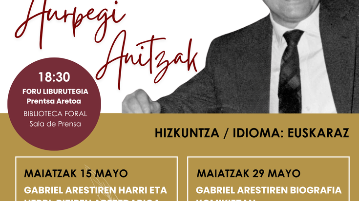 Hitzaldi-zikloa: Gabriel Arestiren aurpegi anitzak