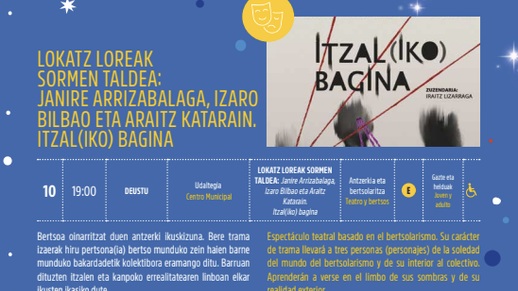 Kultur Gabonak 2025: LOKATZ LOREAK SORMEN TALDEA Deustuko Udaltegian