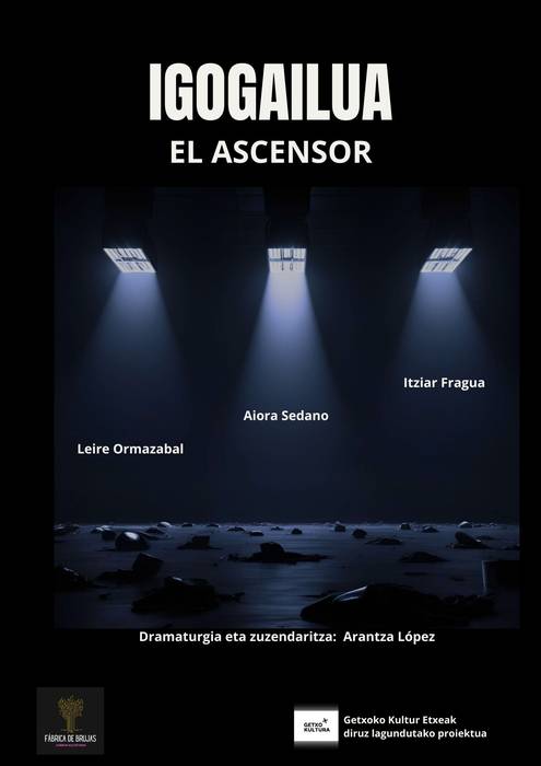 "Igogailua" antzezlanaren aurrestreinaldia La Fundición aretoan