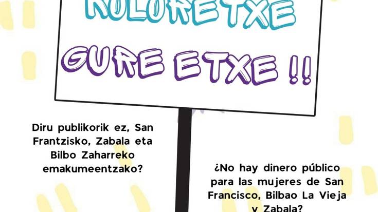 KONTZENTRAZIOA Udaletxe aurrean: Koloretxe gure etxe!!