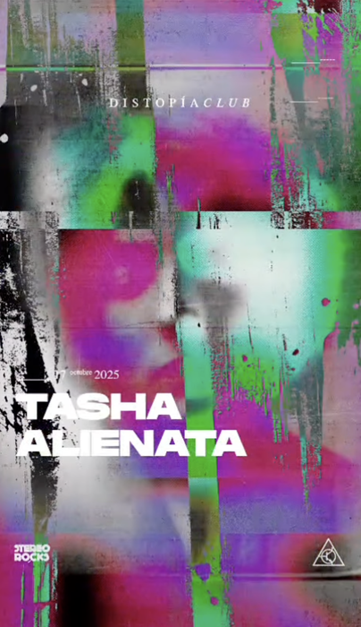Stereorocks – Distopia Club: TASHA + ALIENATA Kafe Antzokiko goiko partean