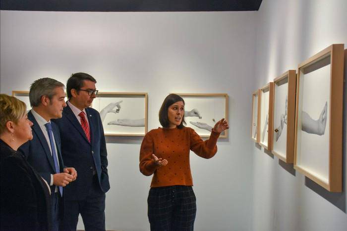 'Gorreri bisuala' erakusketa jarri du ikusgai Euskal Museoan Zaloa Ipiña artistak
