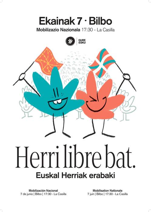 GURE ESKU: Herri libre bat. Euskal Herriak erabaki