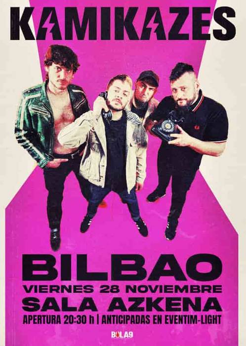 Kamikazes Azkena Aretoan