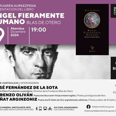 Ángel fieramente humano liburuaren aurkezpena