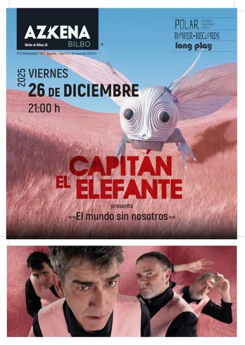 El Capitán Elefante Azkena Aretoan