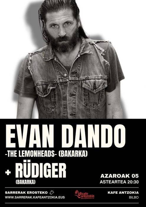 Evan Dandoren (The Lemonheads) eta Rüdigeren  kontzertua